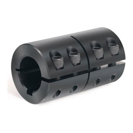 Climax Metal One-Piece Clamping Coupling, 1 3/8 " Bore, GSCC-137-137-KW GSCC-137-137-KW